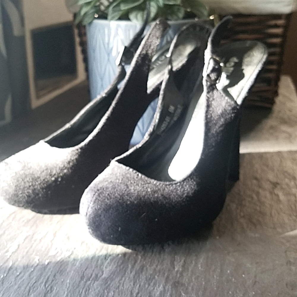 Black heels